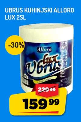 Ubrus kuhinjski Alloro lux 2sl