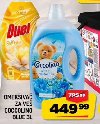 Omekšivač za veš Coccolino Blue 3L