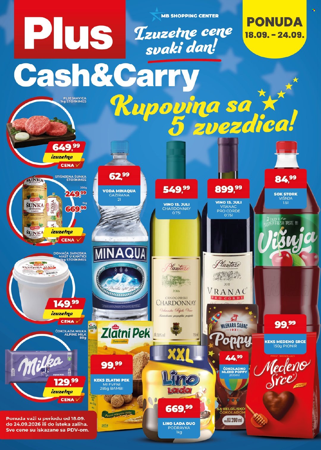 Plus Cash & Carry katalog - 18.09.2026 - 24.09.2026. Stranica 1