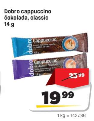 Dobro cappuccino čokolada, classic