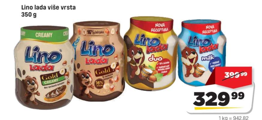 Lino lada više vrsta