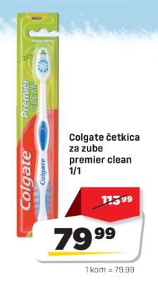 Colgate četkica za zube premier clean 1/1