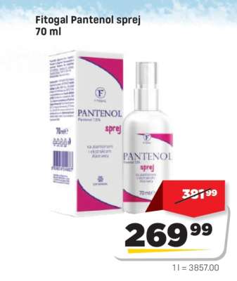Fitogal Pantenol sprej 70 ml