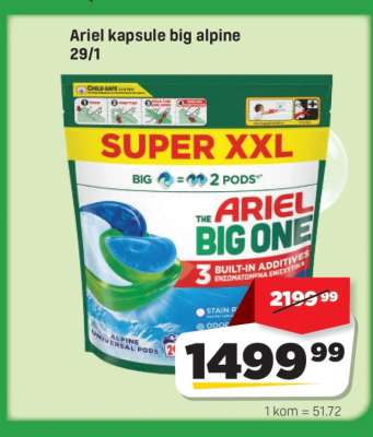 Ariel kapsule big alpine