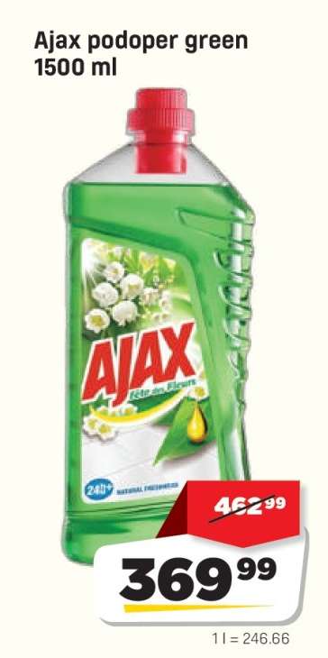 Ajax podoper green 1500 ml