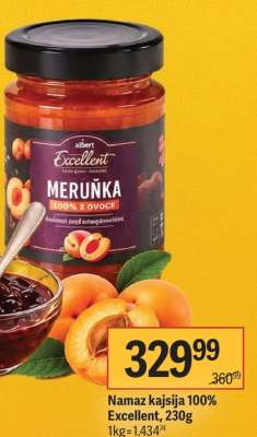 Namaz kajsija 100% Excellent, 230g