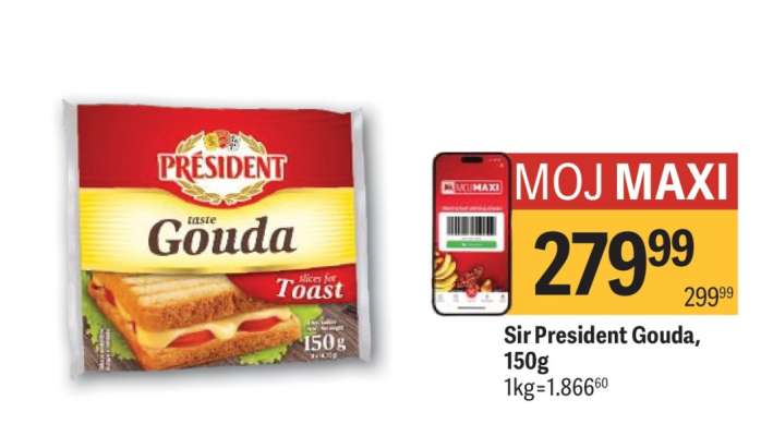 Sir President Gouda, 150g