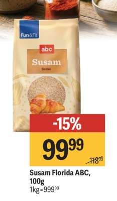 Susam Florida ABC, 100g
