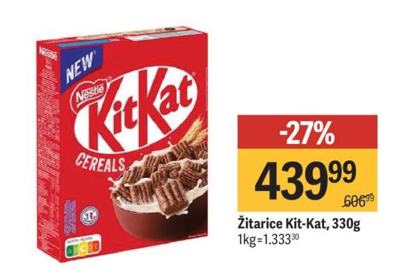Žitarice Kit Kat 330g