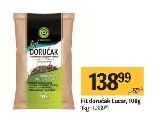 Fit doručak Lučar, 100g