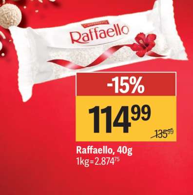 Raffaello, 40g