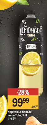 Napitak Lemonade limun Tube, 1.5l