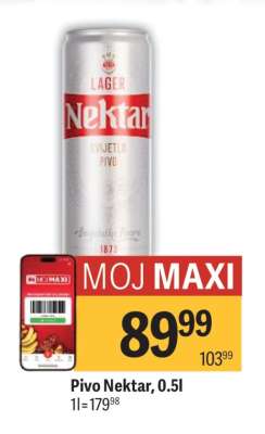 Pivo Nektar 0,5l