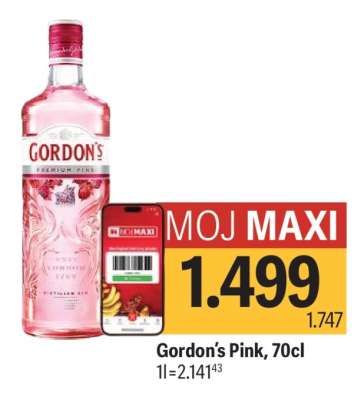Gordon’s Pink, 70cl