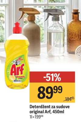 Deterdžent za sudove original Arf 450ml
