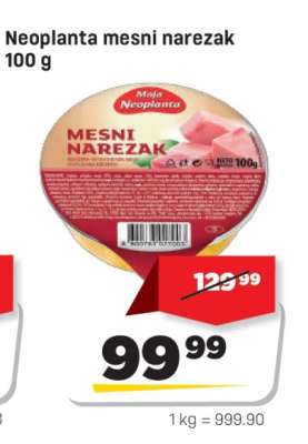 Neoplanta mesni narezak 100 g