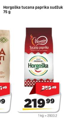 Horgoška tucana paprika sudžuk 75 g