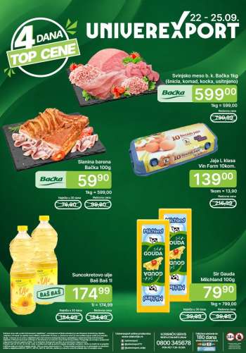 Univerexport katalog - 22.09.2026 - 25.09.2026.