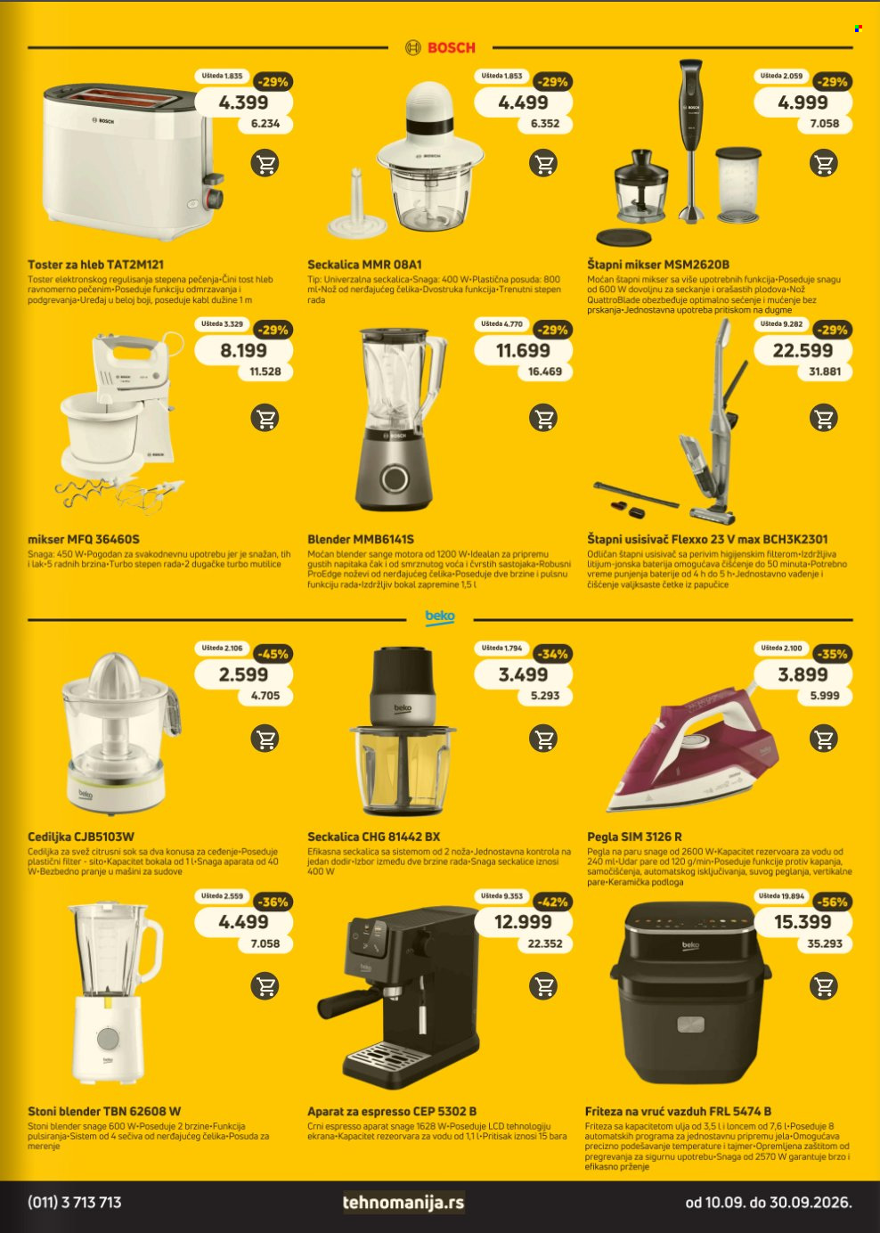 Tehnomanija katalog - 10.09.2026 - 30.09.2026. Stranica 9