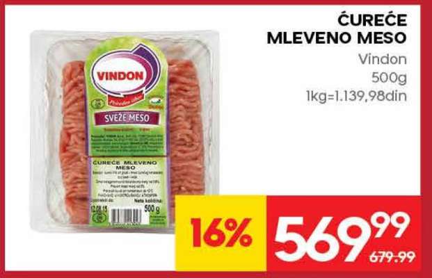 ćureće mleveno meso