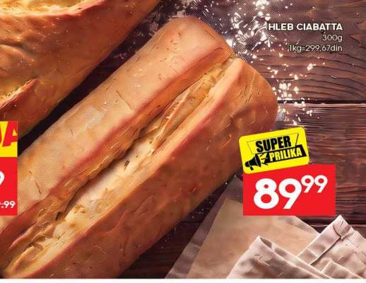 HLEB CIABATTA