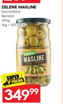 ZELENE MASLINE