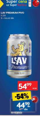 Lav Premium pivo
