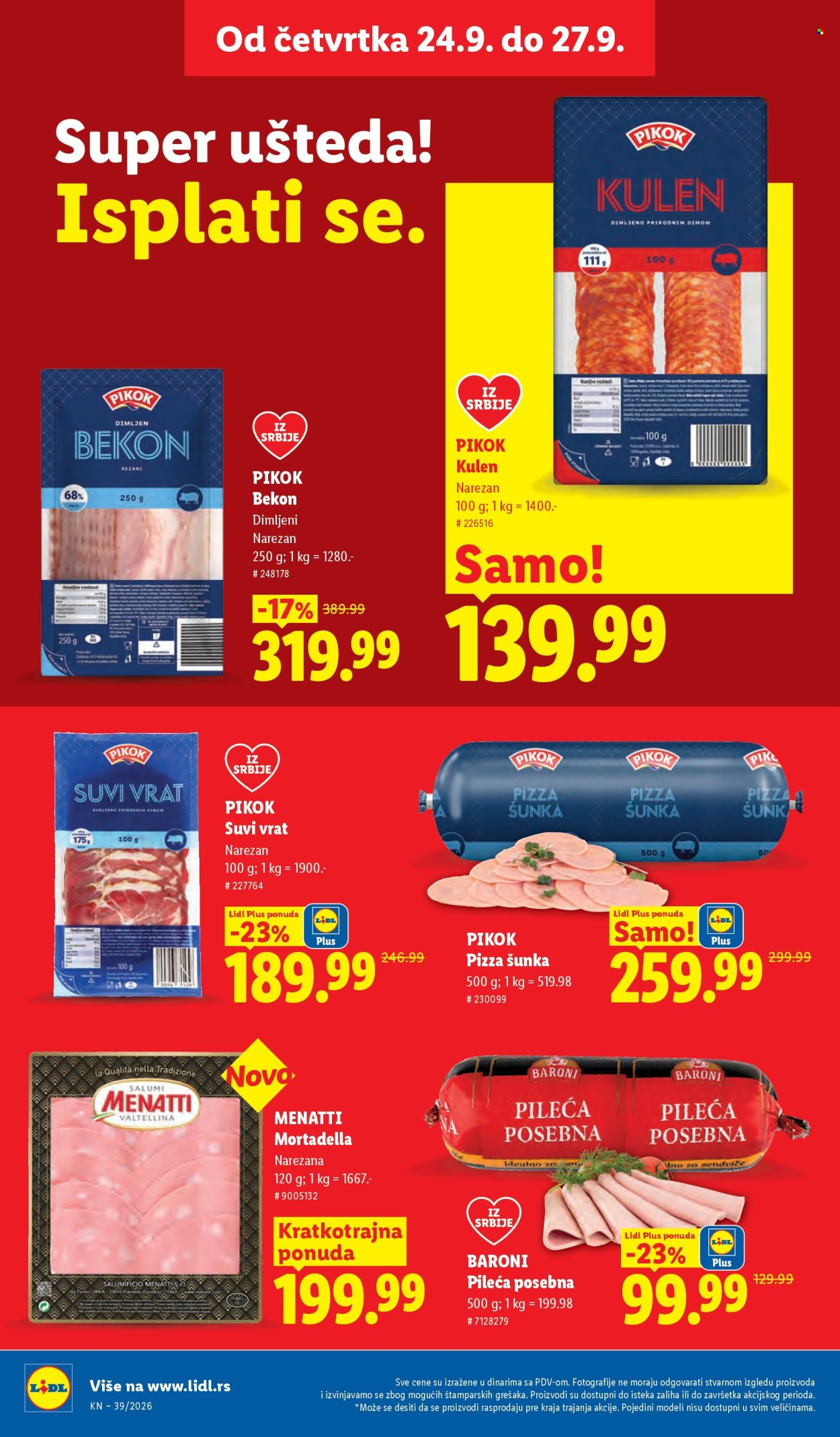 Lidl katalog - 24.09.2026 - 30.09.2026. Stranica 28