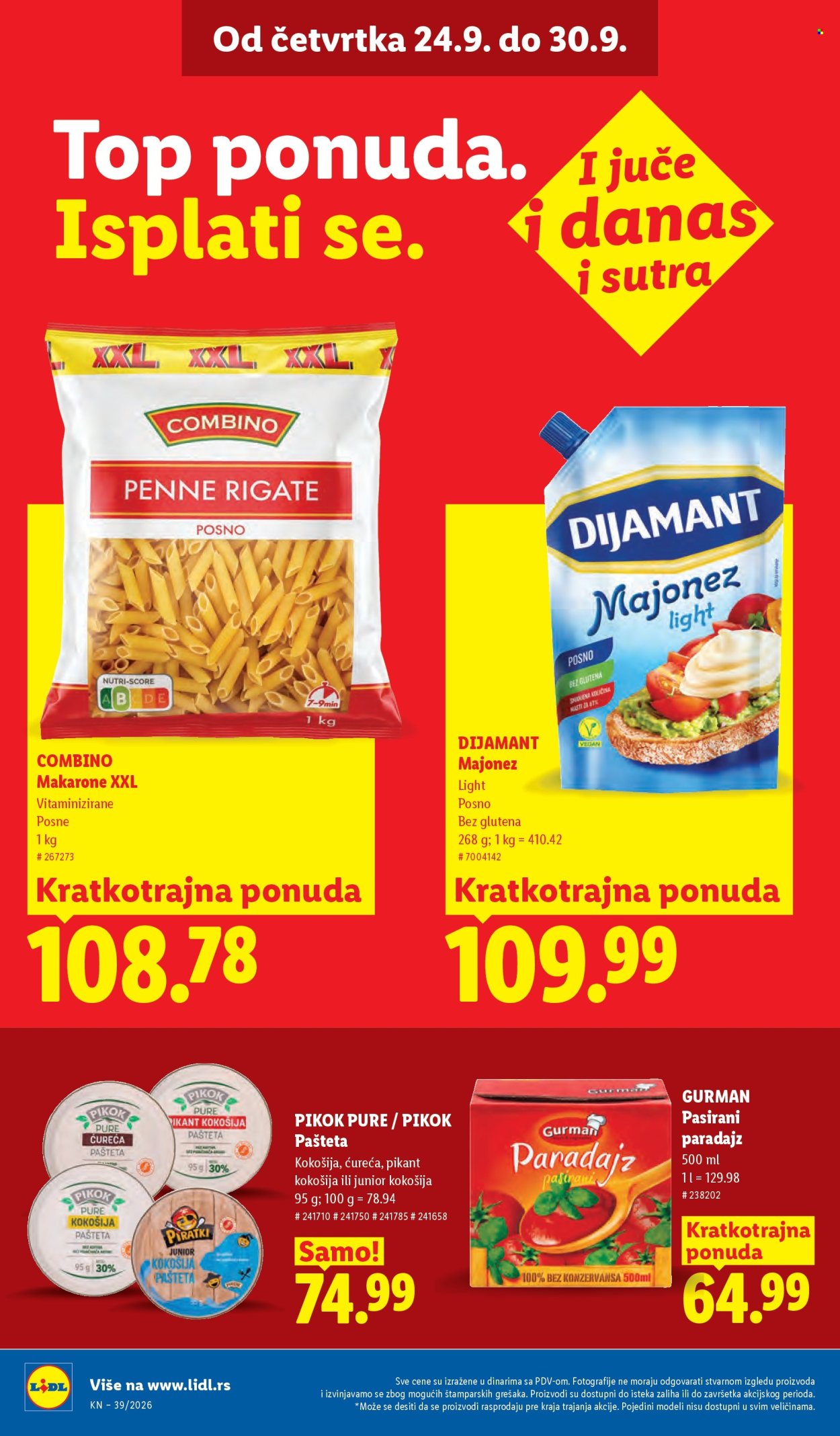 Lidl katalog - 24.09.2026 - 30.09.2026. Stranica 32