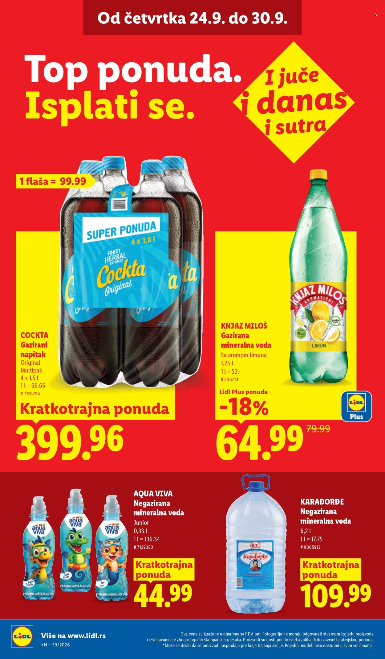Lidl katalog - 24.09.2026 - 30.09.2026. Stranica 36