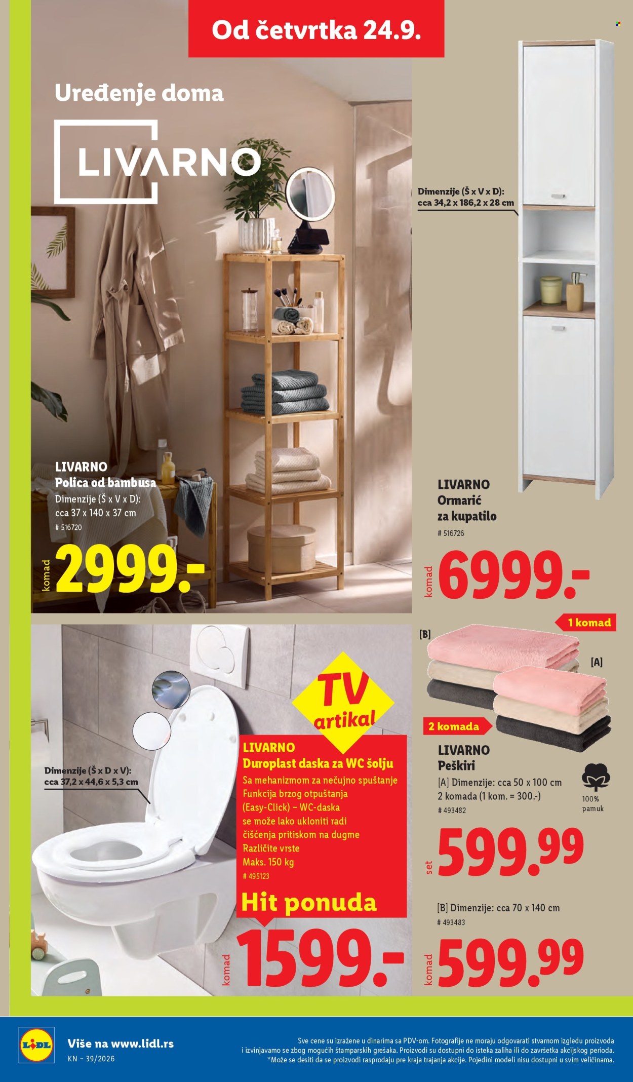 Lidl katalog - 24.09.2026 - 30.09.2026. Stranica 68