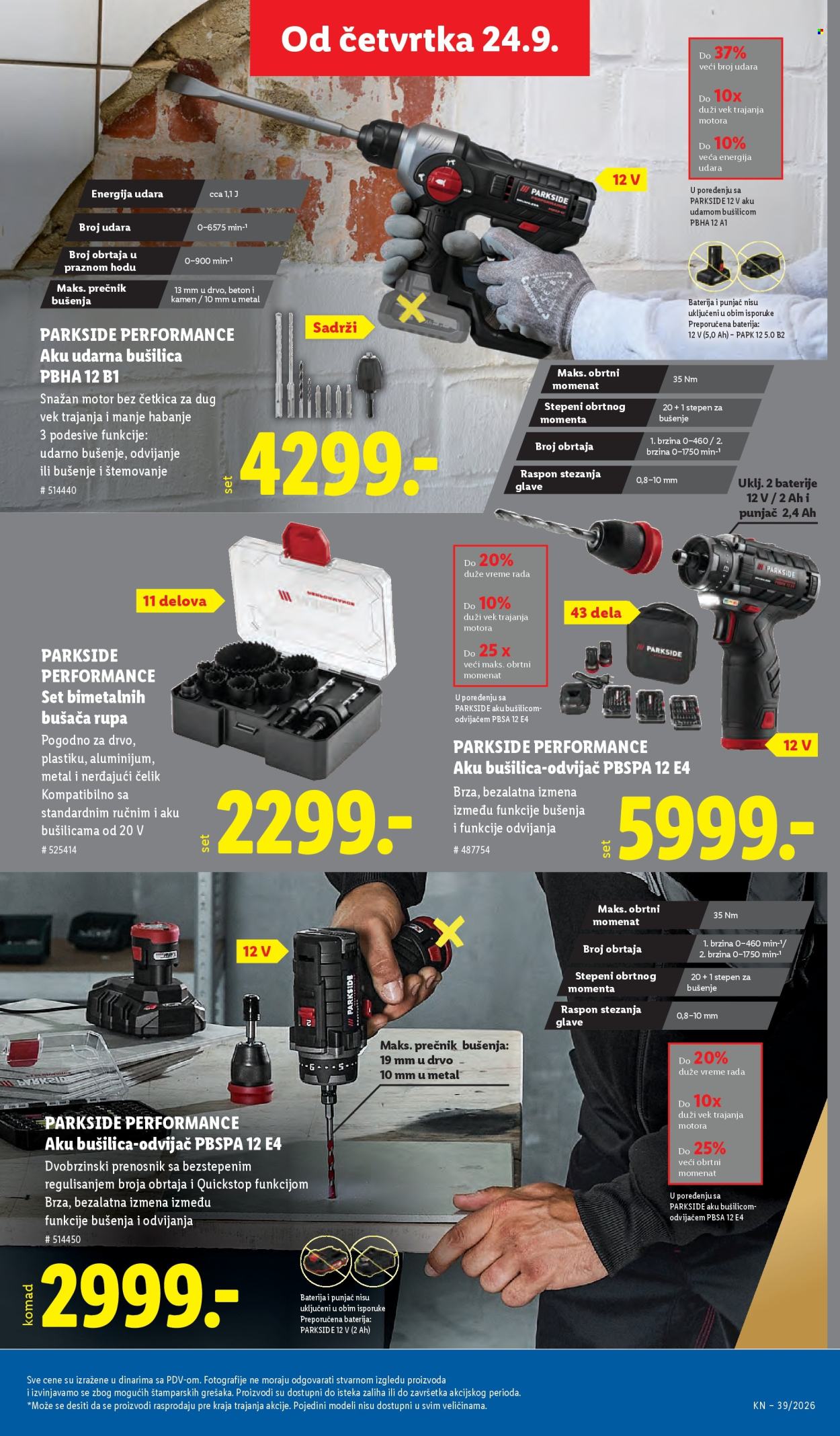 Lidl katalog - 24.09.2026 - 30.09.2026. Stranica 73