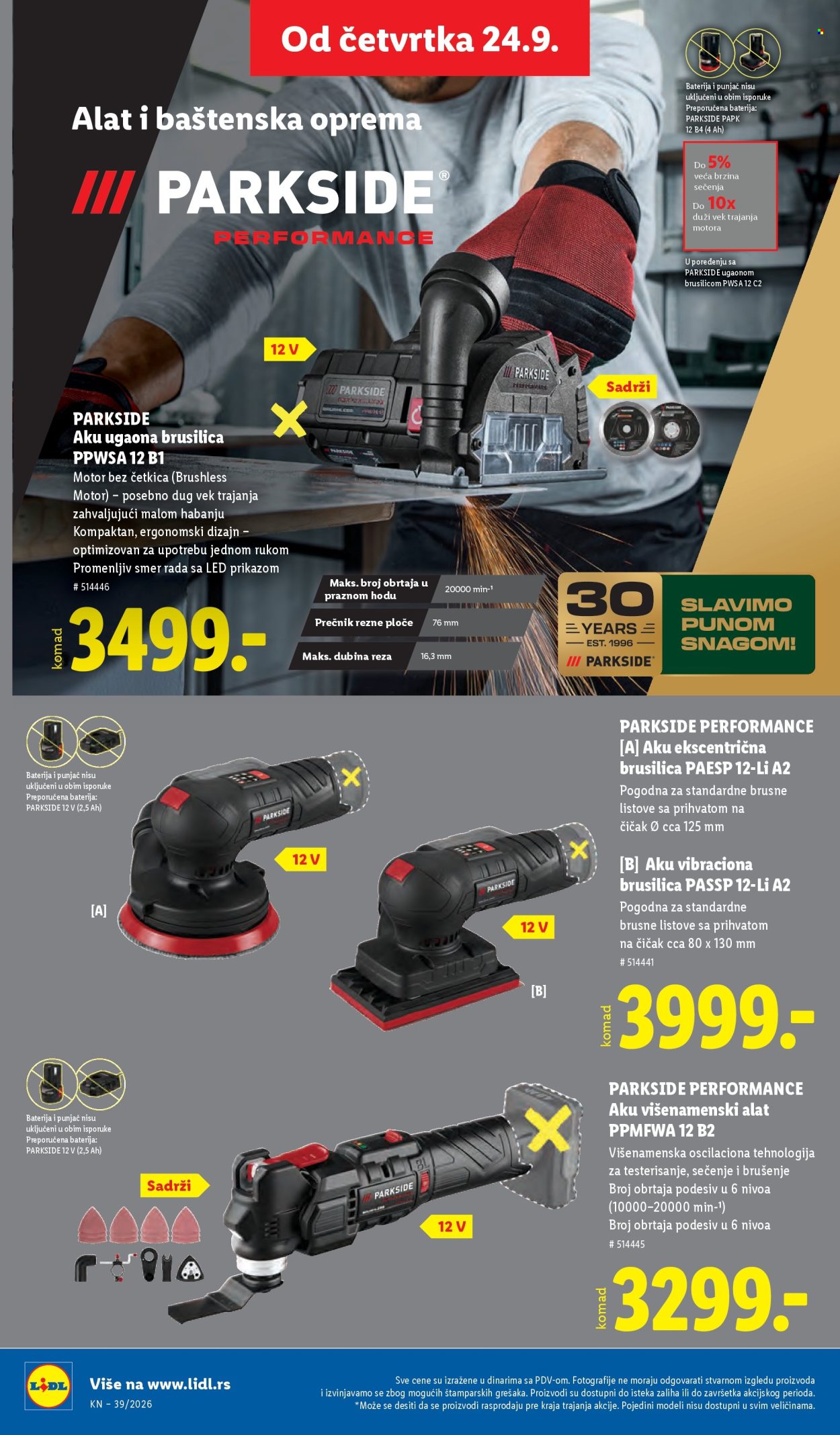 Lidl katalog - 24.09.2026 - 30.09.2026. Stranica 74