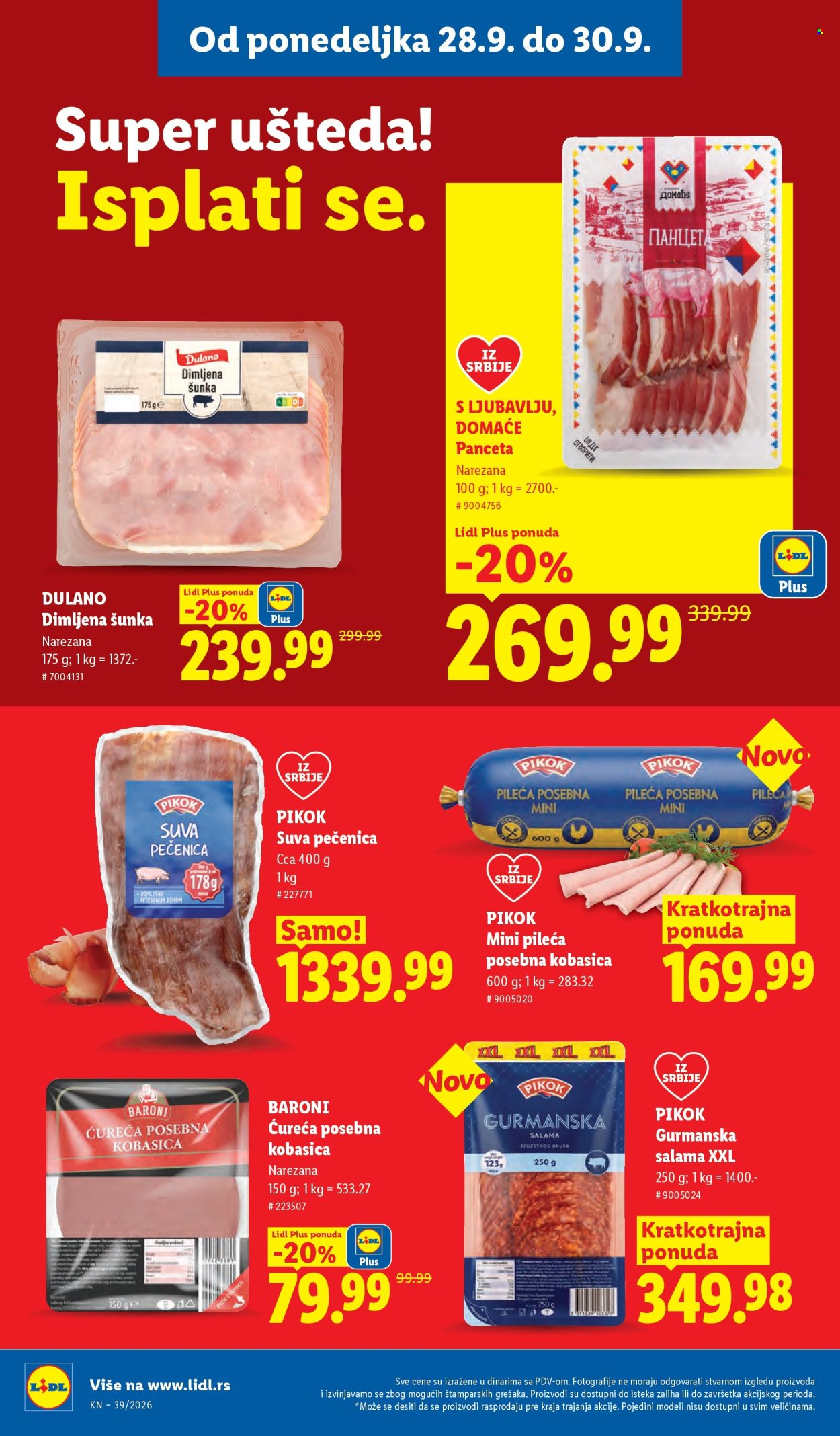 Lidl katalog - 24.09.2026 - 30.09.2026. Stranica 94