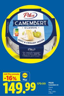 Pilos Camembert sýr