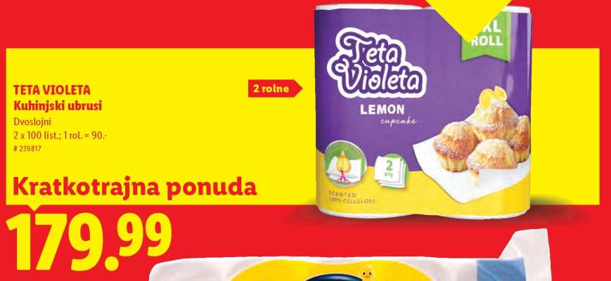 Teta Violeta Kuhinjski ubrusi