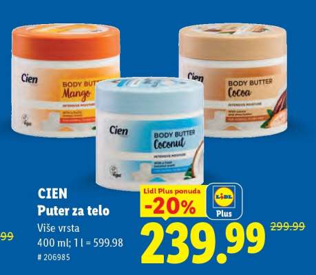 Cien Puter za telo