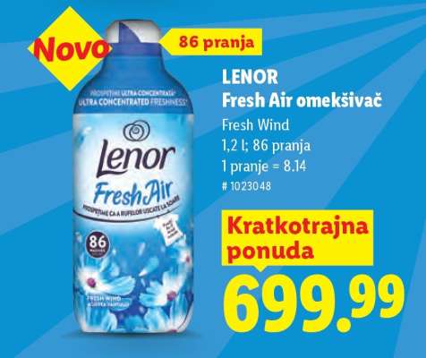 LENOR Fresh Air omekšivač