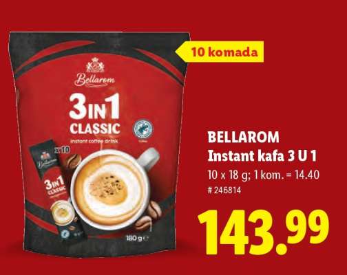 Bellarom Instant kafa 3 u 1
