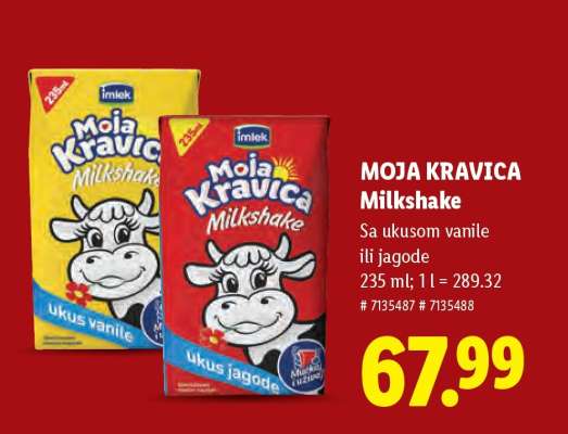 Moja Kravica Milkshake