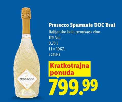 Prosecco Spumante DOC Brut