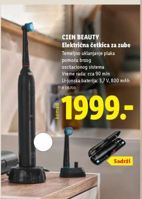 Cien BEAUTY Električna četkica za zube