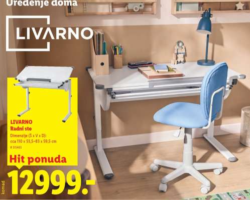 LIVARNO Radni sto