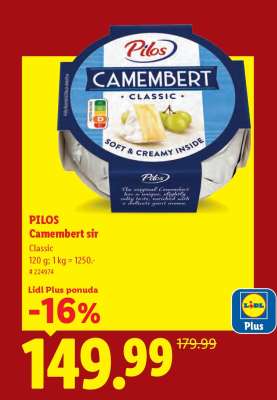 Pilos Camembert sýr
