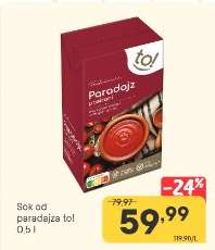 Sok od paradajza tol