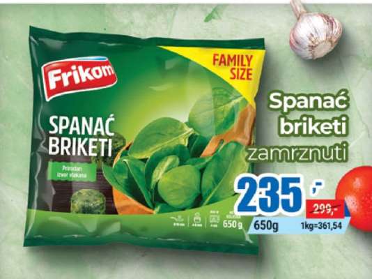 Frikom Spanać Briketi