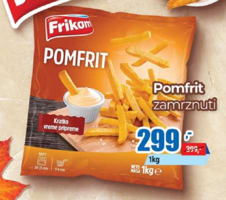 Frikom pomfrit