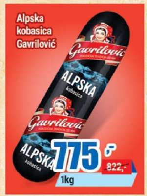 Alpska kobasica Gavrilović