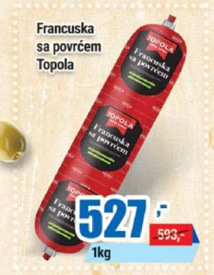 Francuska sa povrćem Topola