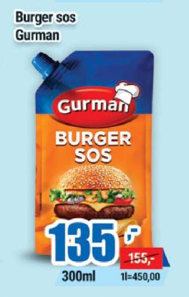 Burger sos Gurman